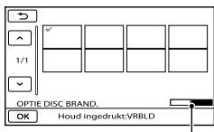SONY DCR-SX65E - Een disc aanpassen met OPTIE DISC BRAND. - 1