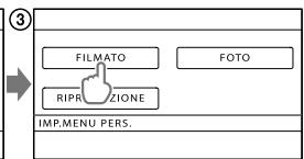 SONY DCR-SX65E - Uso di MENU PERSONALE - 3