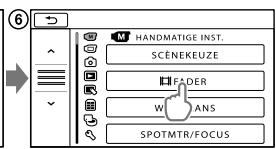 SONY DCR-SX65E - Gebruik van MIJN MENU - 6