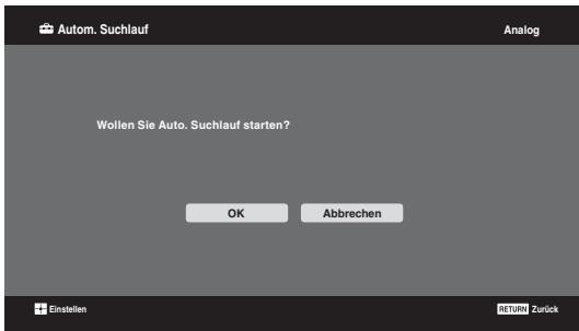 SONY KDL-32V4500 - 8: Automatische Programmsuche - 1