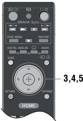 SONY KDL-32V4500 - 7: Esecuzione dell'impostazione iniziale - 2