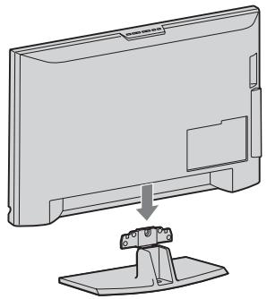 SONY KDL-32V4500 - 2: Befestigung des Ständers (außer KDL-52W4xxx, KDL-26E4xxx) - 4