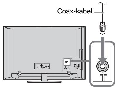 SONY KDL-32V4500 - 3: Een antenna/ videorecorder/dvd-recorder aansluten - 1