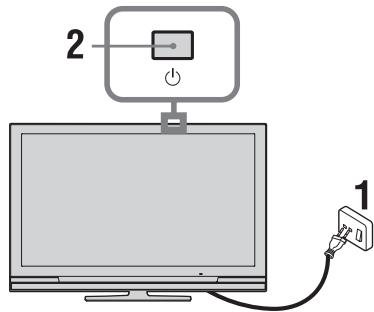 SONY KDL-32V4500 - : Premiers réglages - 1