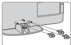 SONY KDL-32V4500 - : Fixation du pied - 6