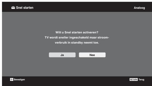 SONY KDL-32V4500 - Als er een bericht verschijnt waarin u worden gesvraagd de aansluiting van de Antenne te controleren: - 1