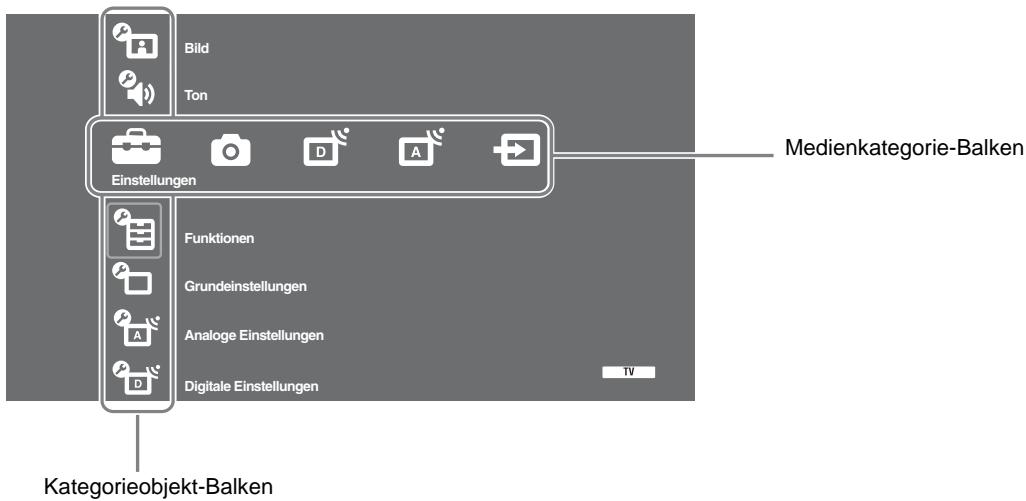 SONY KDL-32V4500 - Drücken Sie HOME. - 1