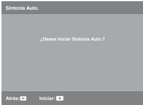 SONY KDL-19L4000 - 7: Sintonización automática del televisor - 1