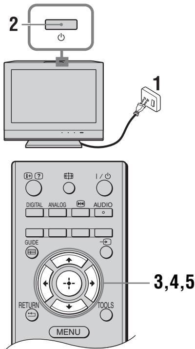 SONY KDL-19L4000 - 6:Selección del idioma, del País/regiony de laubicación - 1