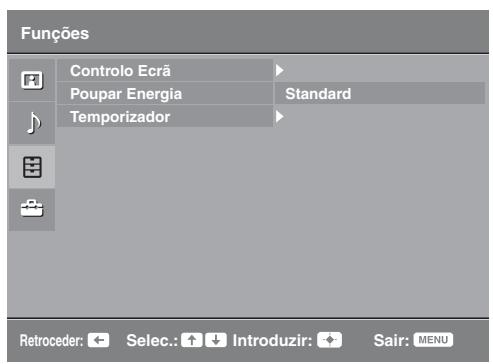 SONY KDL-19L4000 - Menu Funções - 1
