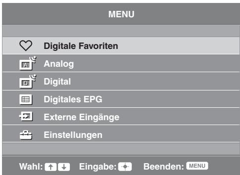 SONY KDL-19L4000 - Navigieren in den Menüs - 2