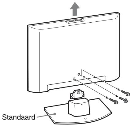 SONY KDL-19L4000 - De standard van de televisione verwijderen - 1