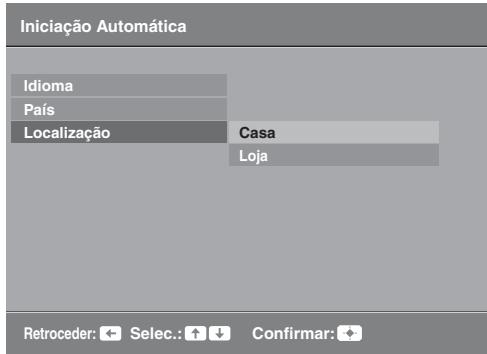 SONY KDL-19L4000 - 6: SeLECTIONAR O idioma, o País/região e o local - 3