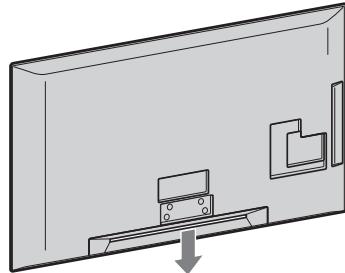 SONY KDL-37V5500 - 1: Fixation du pied (excepté pour le modèle 52 pouces) - 1
