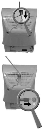 SONY KV-14CT1K - Külső antenna és videomagnó csatlakoztatása - 1