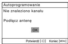 SONY KV-14CT1K - Włuczanie telewizora i automatyczne programowania - 8