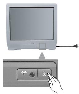 SONY KV-14CT1K - Switching On the TV and Automatically Tuning - 2