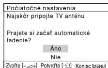 SONY KV-14CT1K - Zapnutie a automatické naladenie televízora - 4