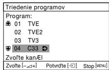 SONY KV-14CT1K - Zapnutie a automatické naladenie televízora - 6