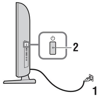 SONY BRAVIA KDL-40BX400 - 6: Selección del idioma, del país/región y de la ubicación - 1