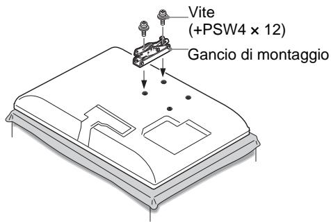Vite (+PSW4 x 12) Gancio di montaggio