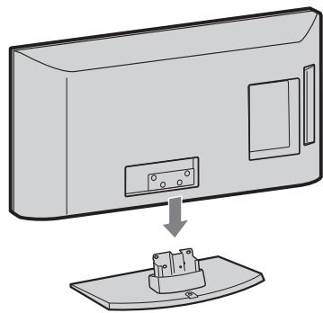 SONY BRAVIA KDL-40BX400 - 2: Anbringen des Ständers - 1