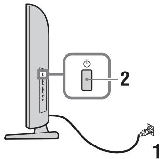 SONY BRAVIA KDL-40BX400 - 6: Selezione della lingua, della nazione/regione e del luogo - 1