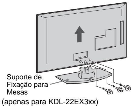 SONY KDL-32BX300 - Separação da base do televisor - 3
