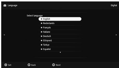 SONY KDL-32BX300 - 6: SeLECTIONAR O idioma, o País/região e o local - 3