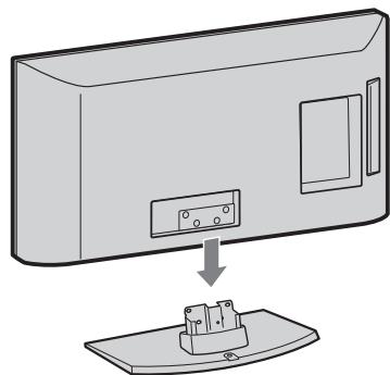 SONY KDL-32BX300 - 2: Anbringen des Ständers - 1