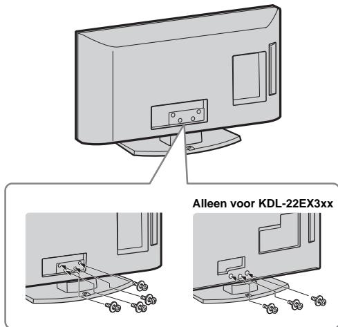 SONY KDL-32BX300 - 2: De standard bevestigen - 2
