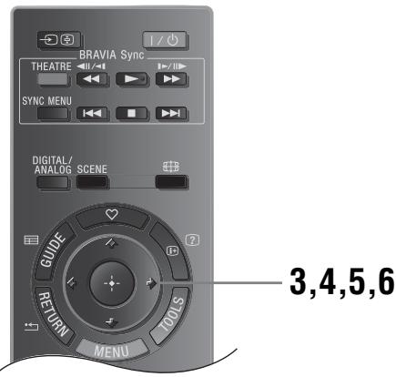 SONY KDL-37BX401 - 5: Sezione di lingua, nazione/regione e luogo - 2