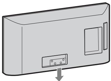 SONY KDL-37BX401 - 2: Fissaggio del supporto - 1