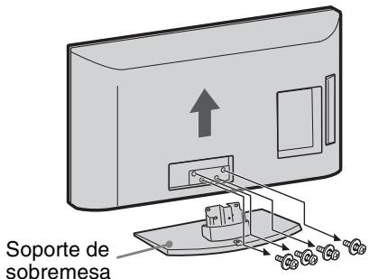 SONY KDL-37BX401 - Extracción del soporte de sobremesa del televisor - 2