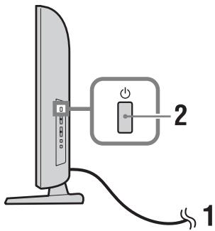 SONY KDL-37BX401 - 5: Señ Concepción del idioma, el País o la region y la ubicación - 1