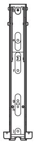 SONY KDL-37BX401 - Diagrama/tabela das localizations dos parafusos e ganchos - 2