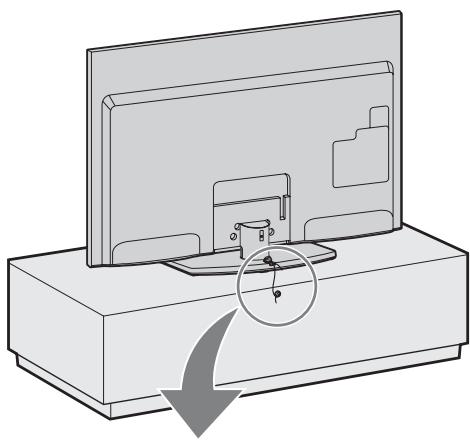 SONY KDL-40EX605 - Protection du téléviseur contre les chutes - 1