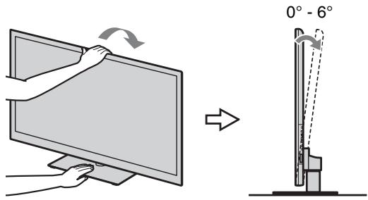 SONY BRAVIA KDL-55HX920 - Hoek aanpassen (Draaien) (behalve KDL-60NX72x) - 3