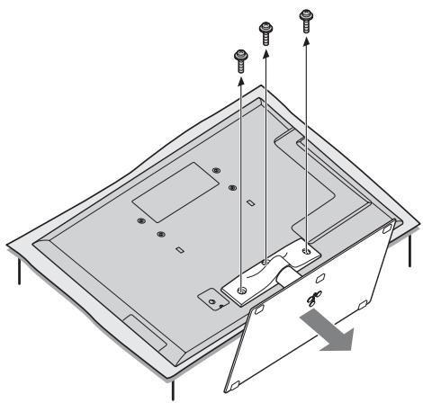 SONY BRAVIA KDL-55HX920 - Extracción del soporte de sobremesa del televisor - 2