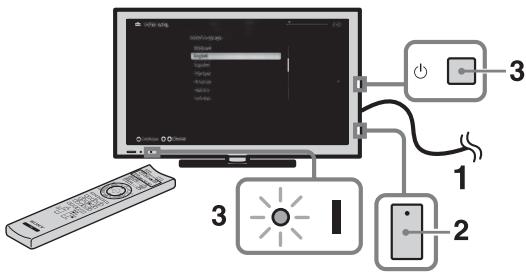 SONY BRAVIA KDL-55HX920 - 7: Realización de la configuración inicial - 1