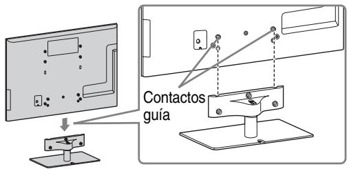 SONY BRAVIA KDL-55HX920 - 1: Instalación del soporte de sobremesa - 1