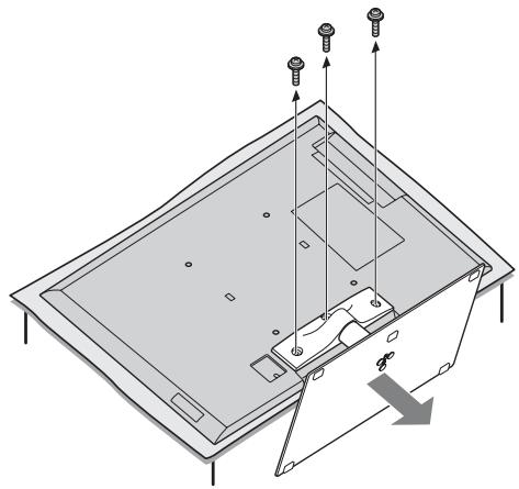 SONY KDL-40EX720 - Démontage du support de table du téléviseur - 2