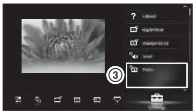 SONY KDL-40EX720 - Verschillende functies en instellenen selecteren (menu Start) - 4