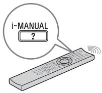 SONY KDL-40EX720 - Nadat u uw BRAVIA-TV geinstalleerd hebt en de basisbediening geleerd hebt met deze handleiding, kut u de ingebouwde handleiding (i-Manual) raadplegen voor de verdere verduidelijkking van de functies van uw tv. - 1