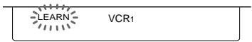 SONY RM-AV2000 - Press the key or button on the Commander you want to "teach". - 2