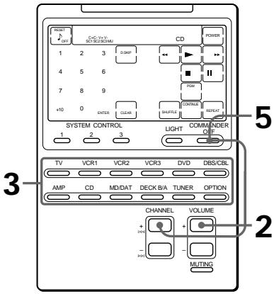 SONY RM-AV2000 - Adding a Command that is Required when Selecting a Component - 1