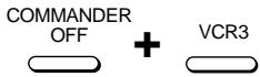 SONY RM-AV2000 - Example: To assign a CD player to the VCR3 button - 1