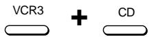 SONY RM-AV2000 - Example: To assign a CD player to the VCR3 button - 3