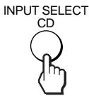 SONY RM-AV2000 - Example : To program the input select signal of your amplifier to the CD button - 6