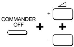 COMMANDER OFF + + -